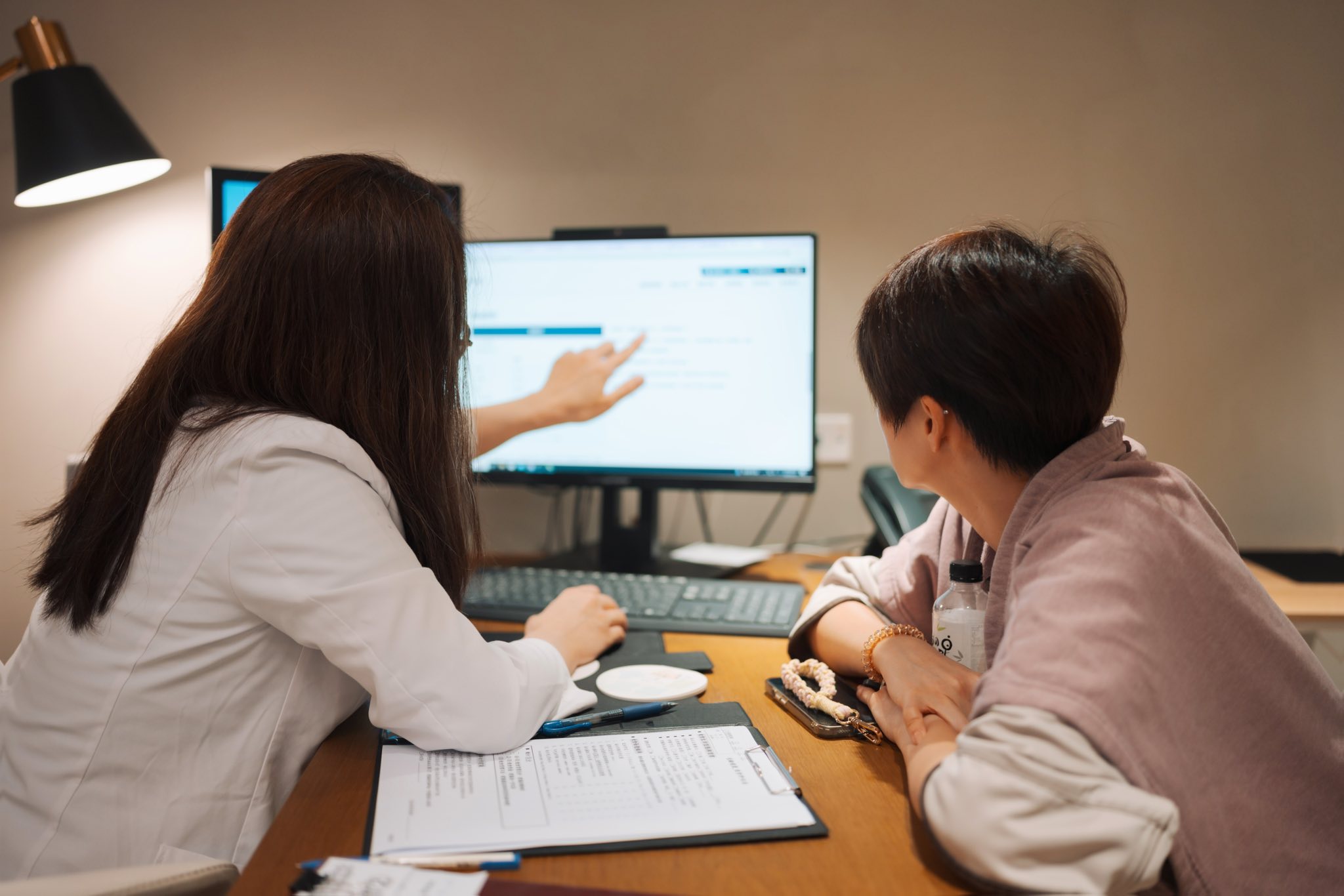 夏嘉璐主播分享帶家人一起至佳齡進行全身健檢